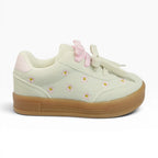 Tenis para Niña con Flores Bordadas Spimfer