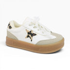 Tenis para Niña con Estrella Animal Print Spimfer