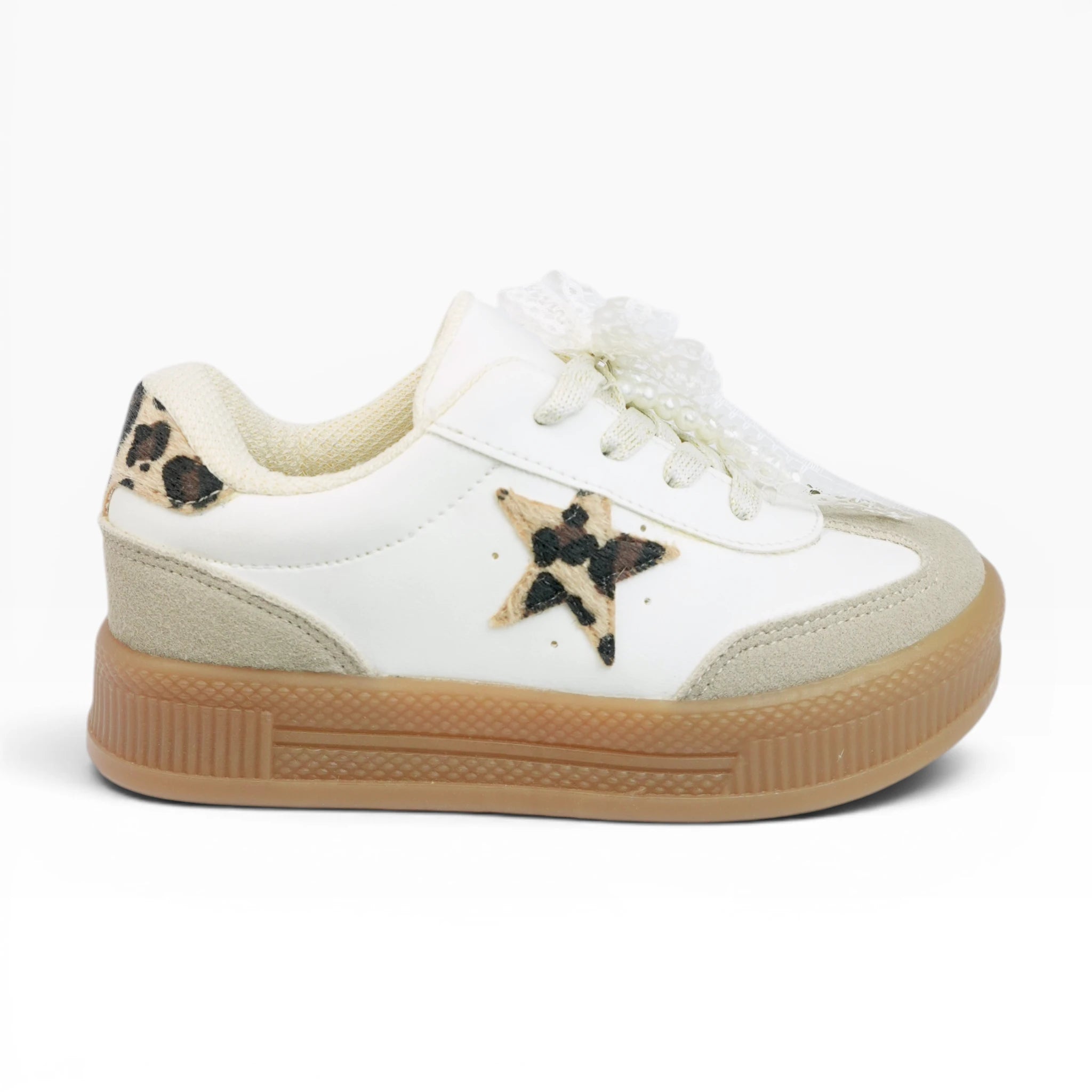 Tenis para Niña con Estrella Animal Print Spimfer