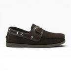Mocasines Tipo Apache en Cuero Café Spimfer
