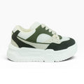 Tenis Casuales Urbanos Spimfer Blanco Verde para Niños