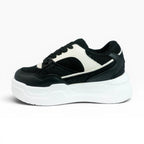 Tenis Niños Spimfer Negro Vainilla