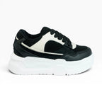 Tenis Niños Spimfer Negro Vainilla