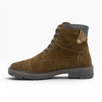 Botas de Nobuck Premium para Hombre en Café