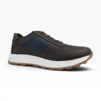 Tenis en Cuero para Hombre Spimfer Azul