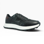 Tenis en Cuero Negro para Hombre Spimfer