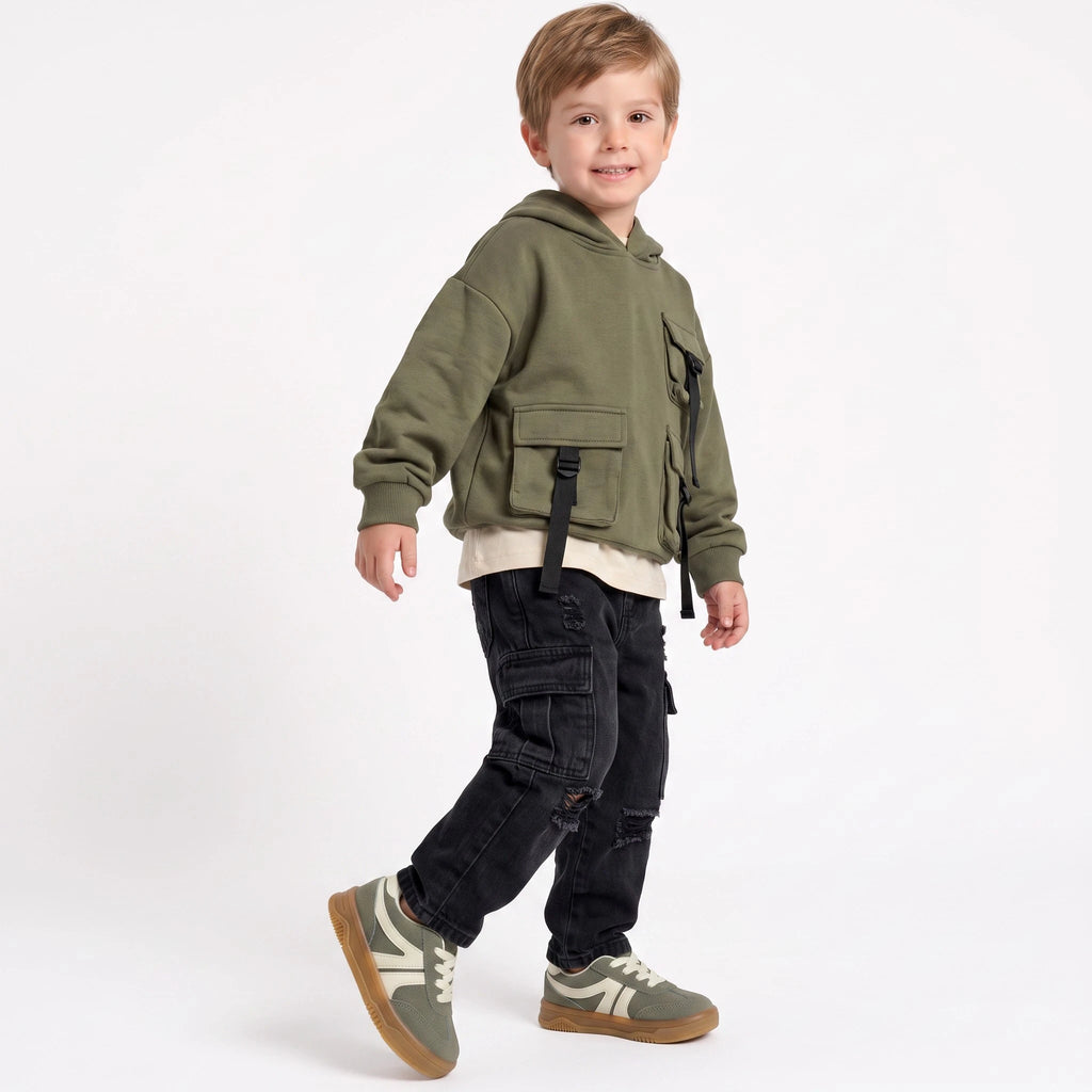 Tenis Spimfer Urban Gris para Niño