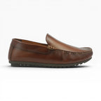 Mocasines Spimfer de Cuero Color Miel