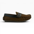 Mocasines Spimfer de Nobuck Café