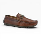 Mocasines En Cuero Para Hombre Versalles Color Miel