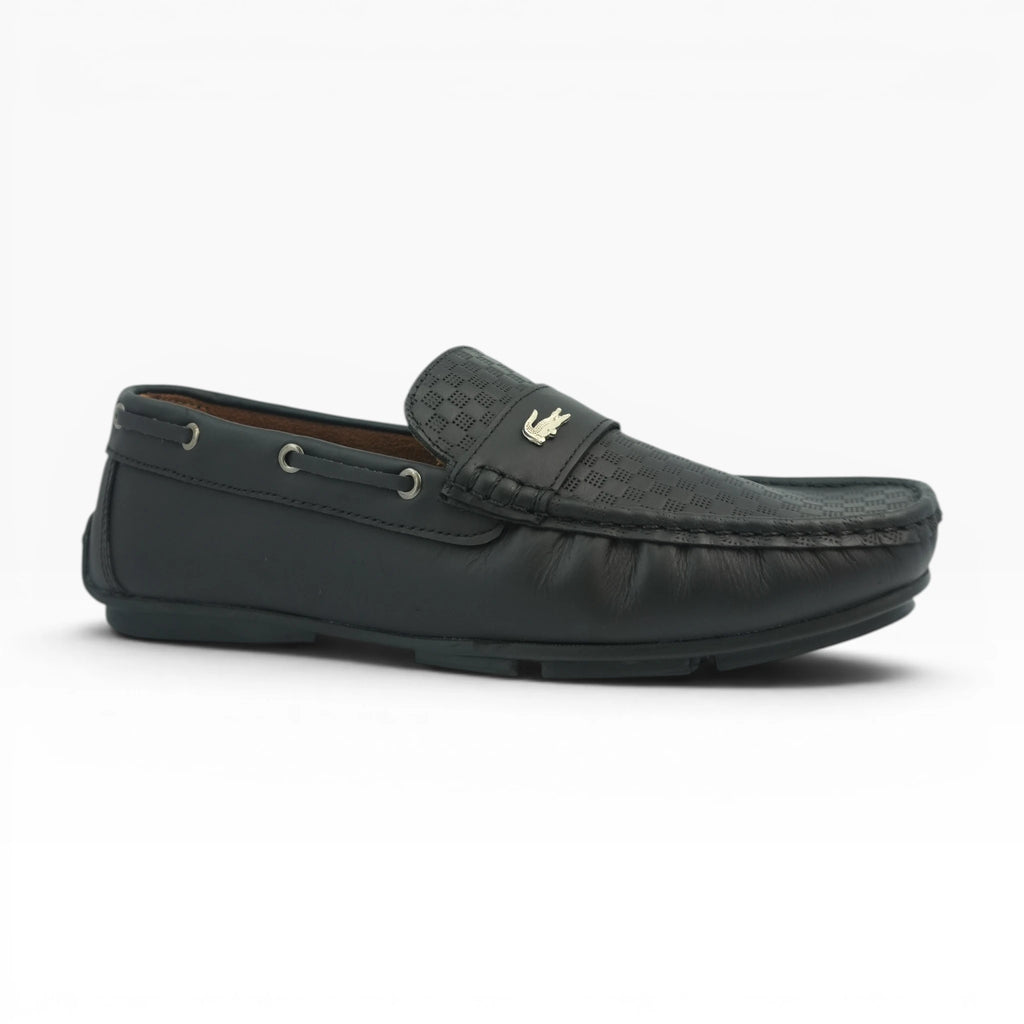 Mocasines de Cuero Negro Premium Spimfer