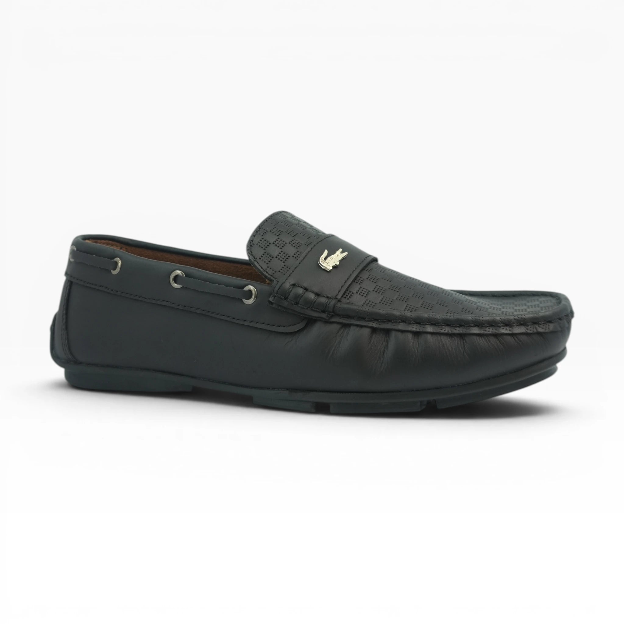 Mocasines de Cuero Negro Premium Spimfer