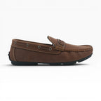 Mocasines de Cuero Marrón Spimfer