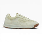 Tenis Crema Spimfer para Mujer con Brillos | Plantilla Confort
