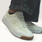 Tenis Crema Spimfer para Mujer con Brillos