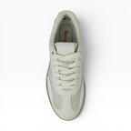 Tenis Casuales Beige Spimfer para Mujer con Suela Caramelo