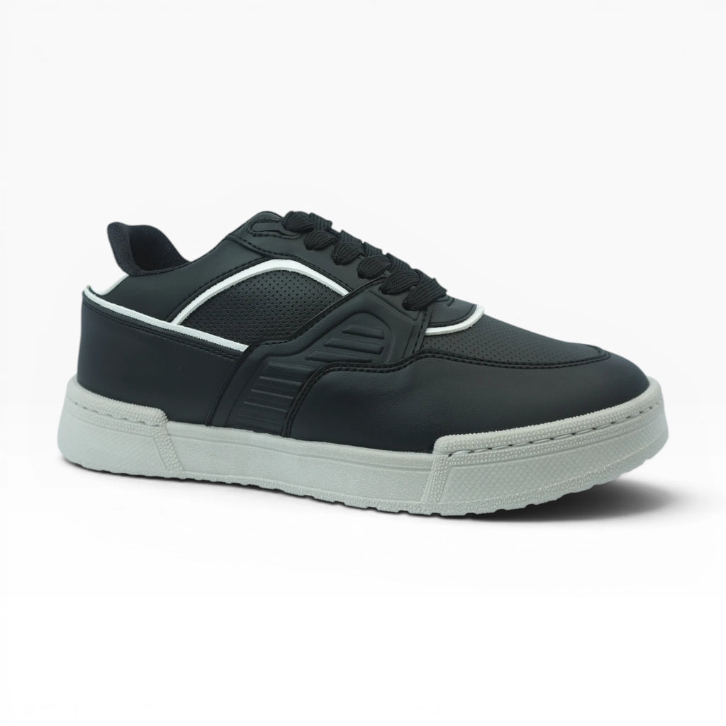 Tenis Casuales Spimfer Negro para Hombre: Diseño Moderno y Confort Premium
