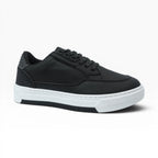 Tenis Casuales Spimfer Negro para Hombre: Elegancia Urbana y Confort Premium