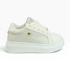 Tenis Niña Spimfer Blancos con Detalle de Corazón