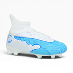 Guayo Flexrun Blanco Azul Tipo Media para Niño