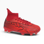 FLEXRUN GUAYO  NIÑO COLOR ROJO NEGRO