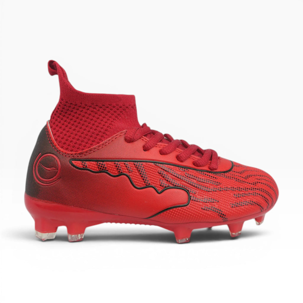 FLEXRUN GUAYO  NIÑO COLOR ROJO NEGRO
