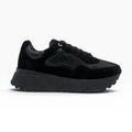 Tenis Total Black Spimfer con Plataforma para Mujer: Estilo Minimalista y Confort