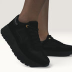Tenis Total Black Spimfer con Plataforma para Mujer