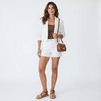 Sandalias Miel con Tira Dorada para Mujer Spimfer