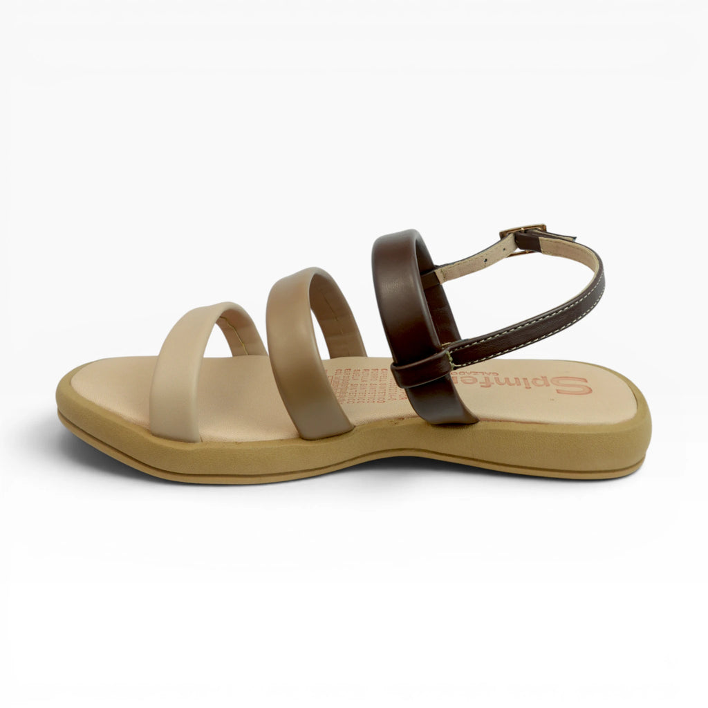 Sandalias Planas de Tiras para Mujer Spimfer