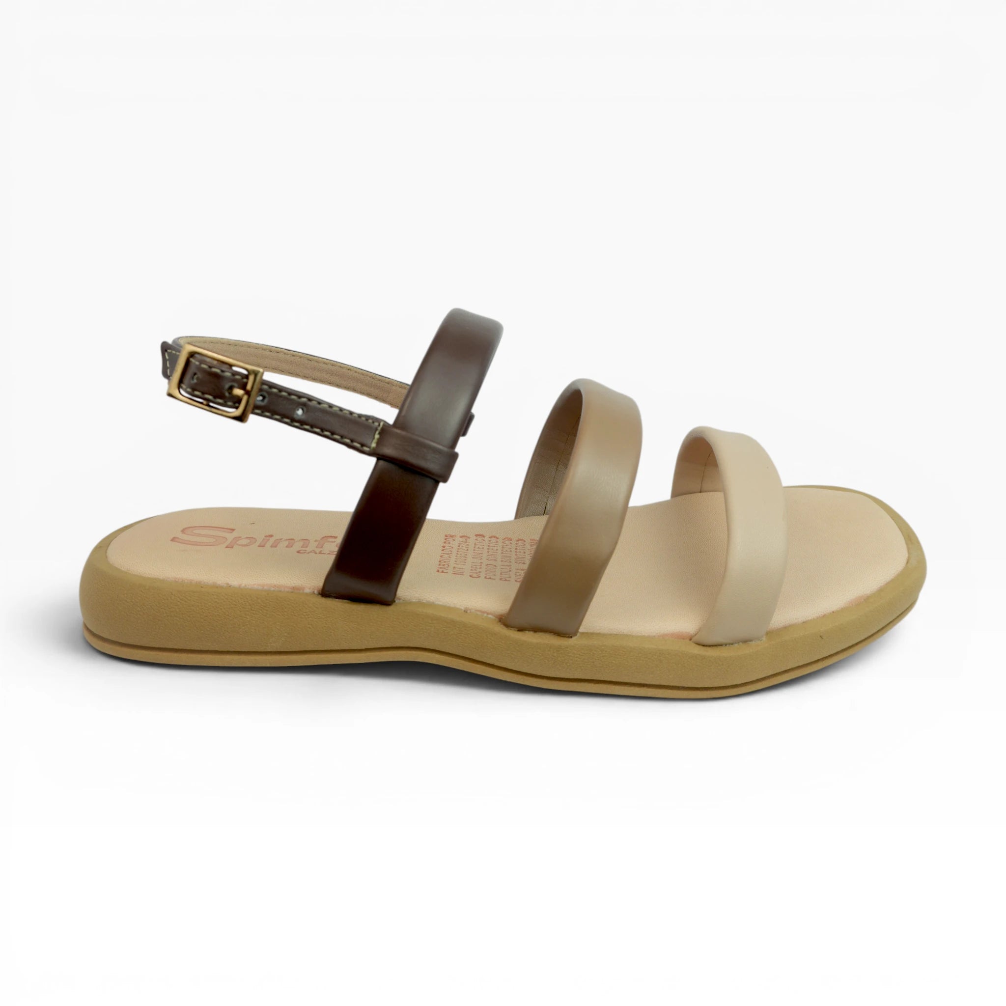 Sandalias Planas de Tiras para Mujer Spimfer