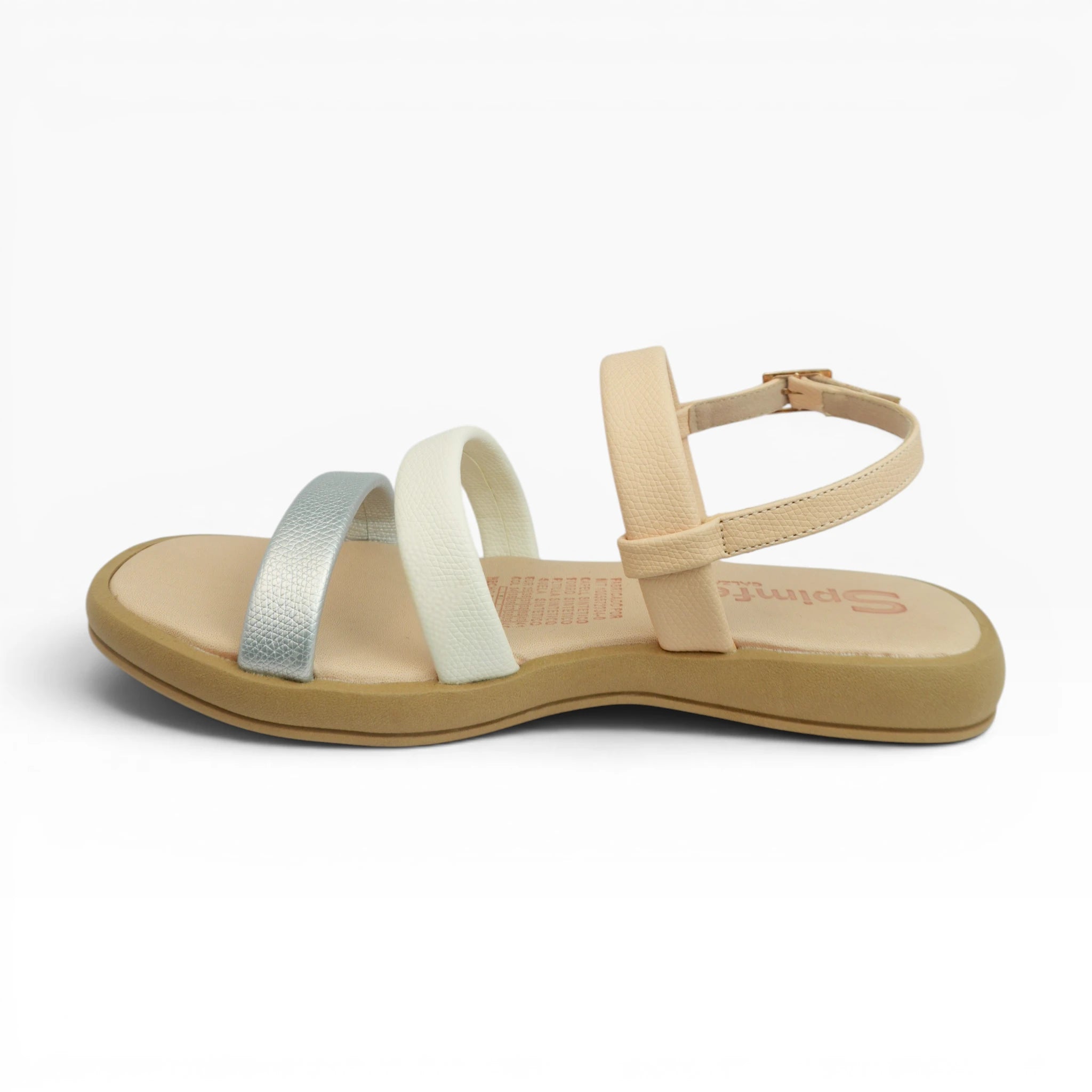 Sandalias Nude Multitono para Mujer Spimfer
