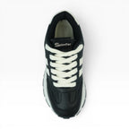 Tenis Deportivos Spimfer Negros y Blancos para Mujer