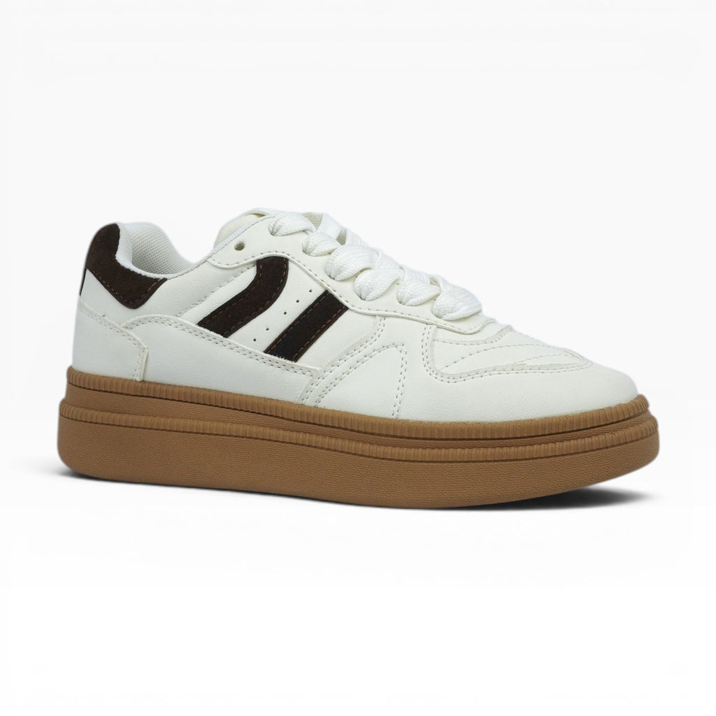 Tenis Urbanos Spimfer Blancos con Plataforma para Mujer: Tendencia y Comodidad