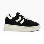 Tenis Urbanos Spimfer Negros con Plataforma para Mujer: Tendencia y Comodidad