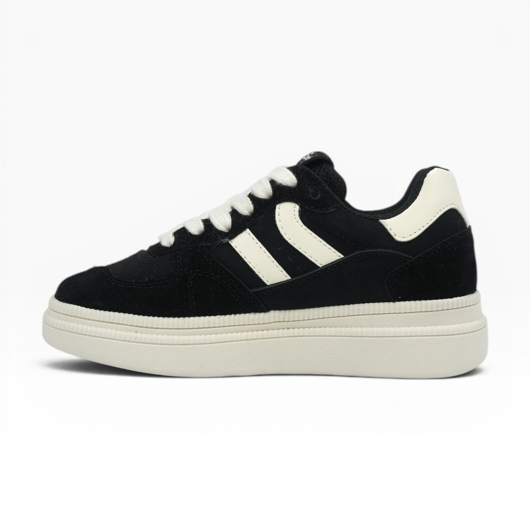 Tenis Urbanos Spimfer Negros con Plataforma para Mujer: Tendencia y Comodidad