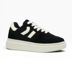 Tenis Urbanos Spimfer Negros con Plataforma para Mujer: Tendencia y Comodidad