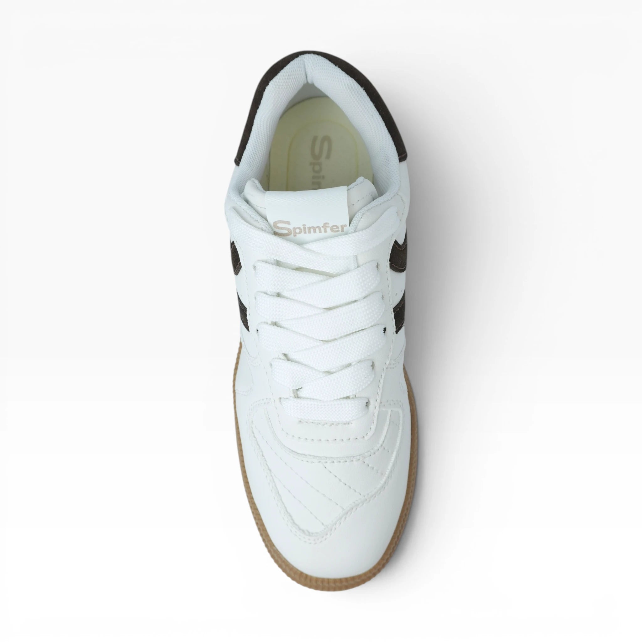 Tenis Urbanos Spimfer Blancos con Plataforma para Mujer