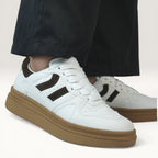 Tenis Urbanos Spimfer Blancos con Plataforma para Mujer