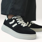 Tenis Urbanos Spimfer Negros con Plataforma para Mujer