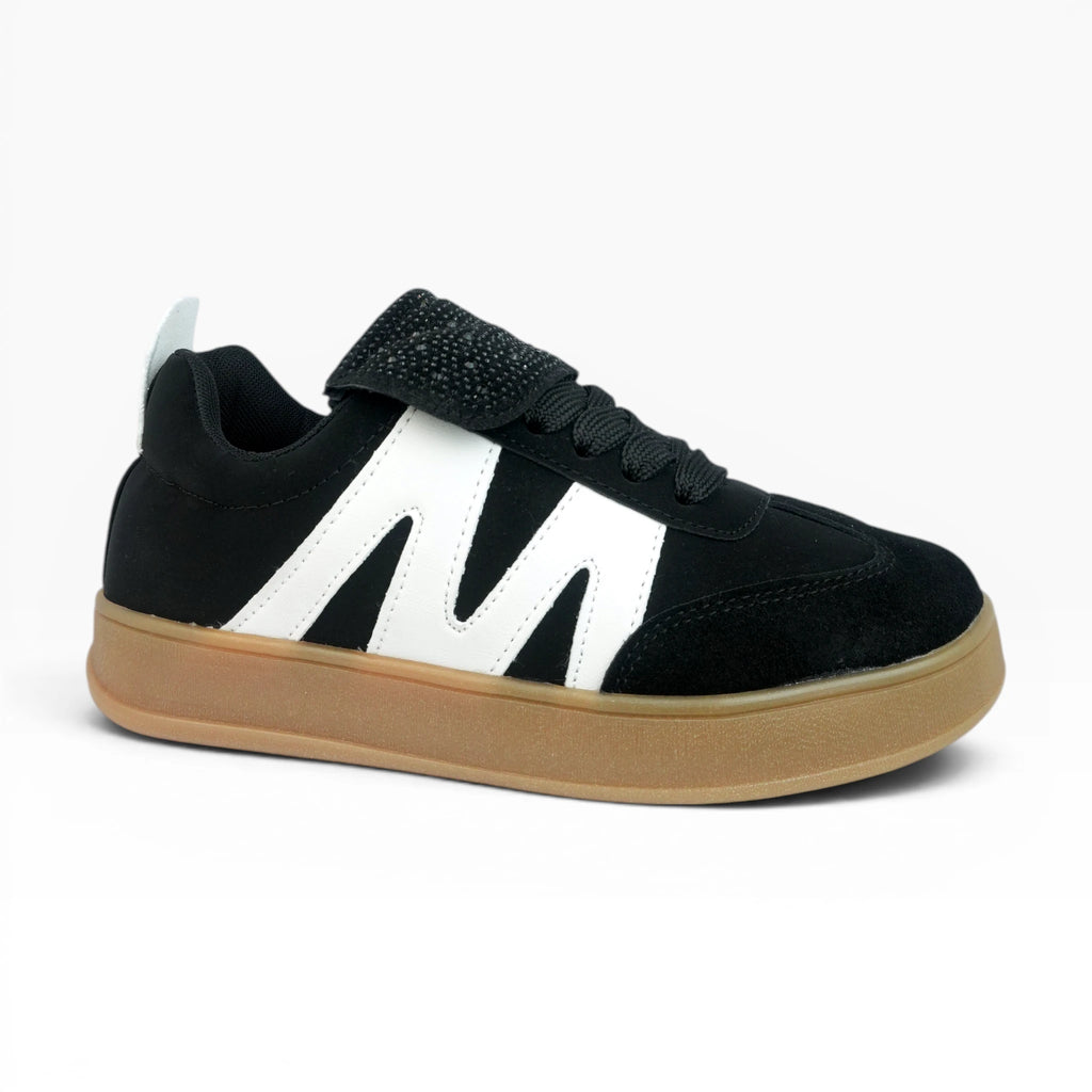 Tenis Negros Spimfer Urban Chic para Mujer