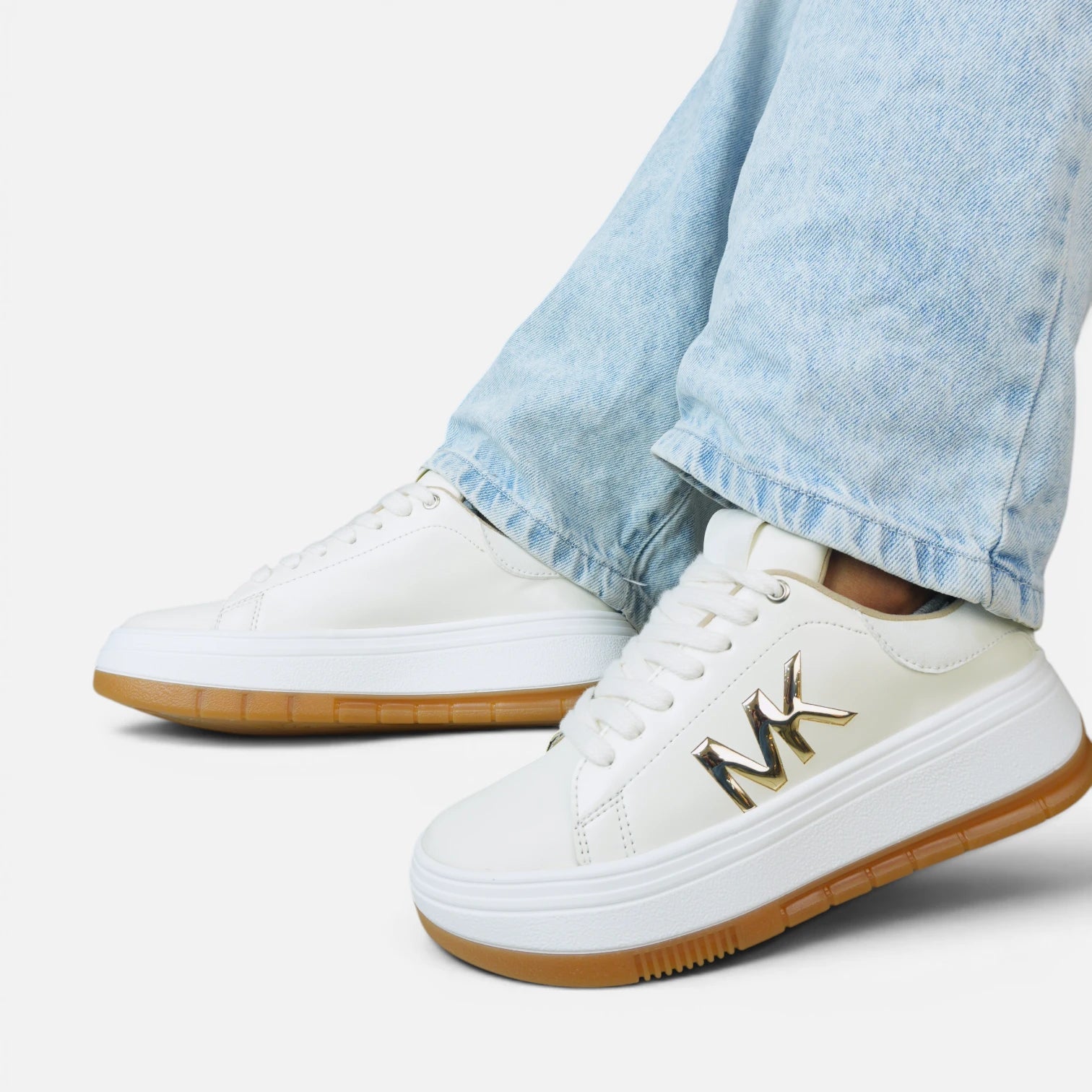 Tenis Spimfer Urban Blanco Talco para Mujer