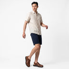 Sandalias Tipo Pescador de Cuero Miel para Hombre Spimfer