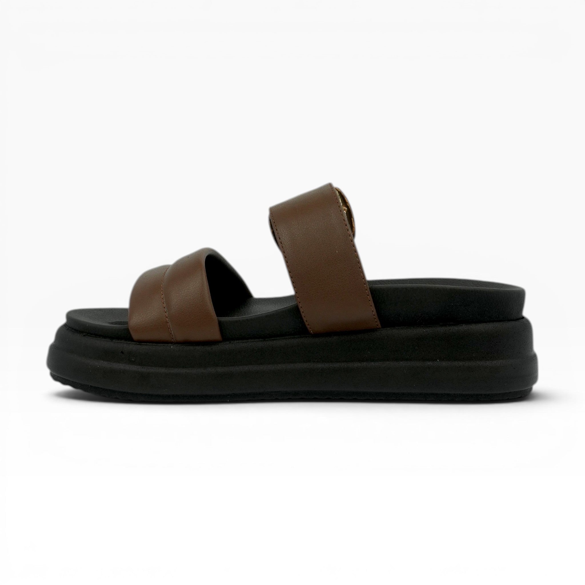 Sandalias Marrones de Plataforma Canoa Spimfer: Tendencia y Altura