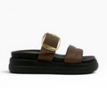 Sandalias Marrones de Plataforma Canoa Spimfer: Tendencia y Altura