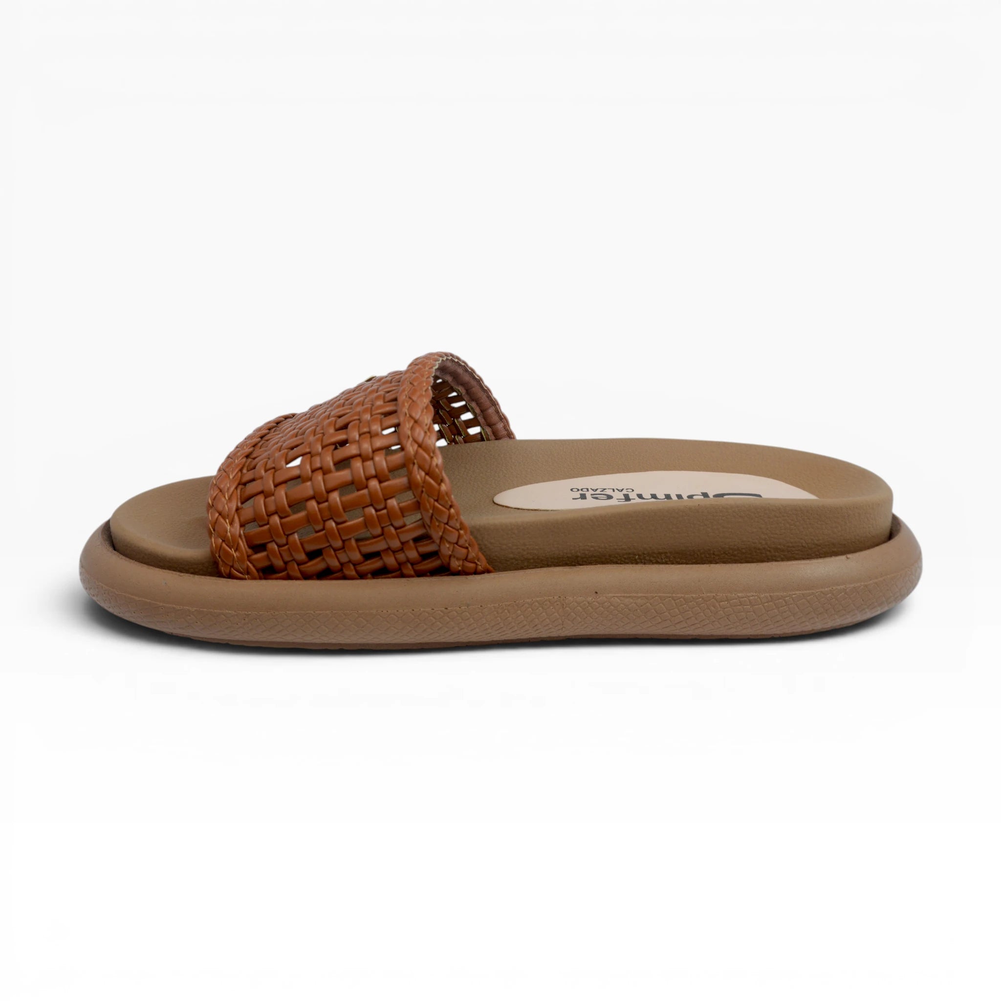 Sandalias Miel Tejidas para Mujer Spimfer
