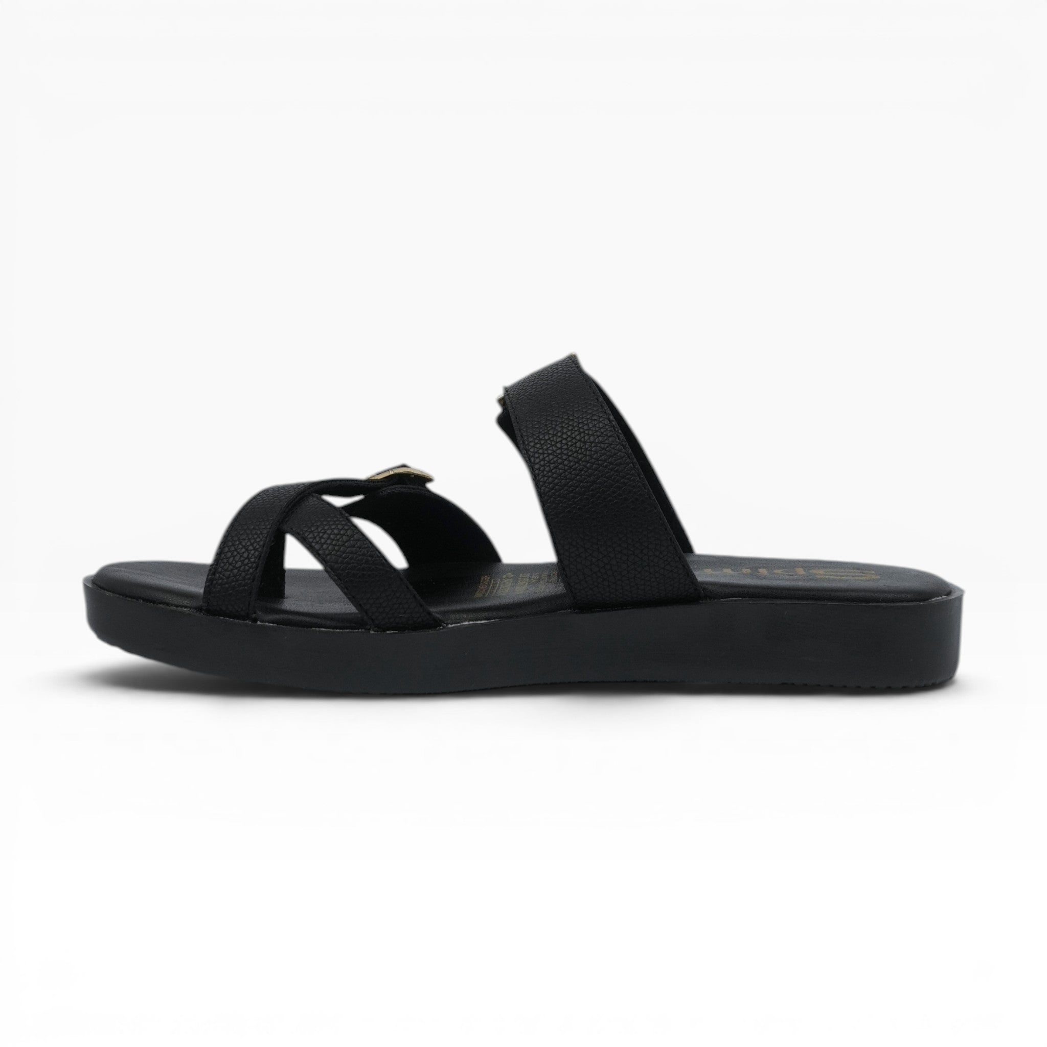 Sandalias Tres Puntadas Spimfer Negras para Mujer: Comodidad y Estilo Casual