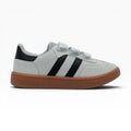 Tenis Gris Spimfer con Velcro para Mujer